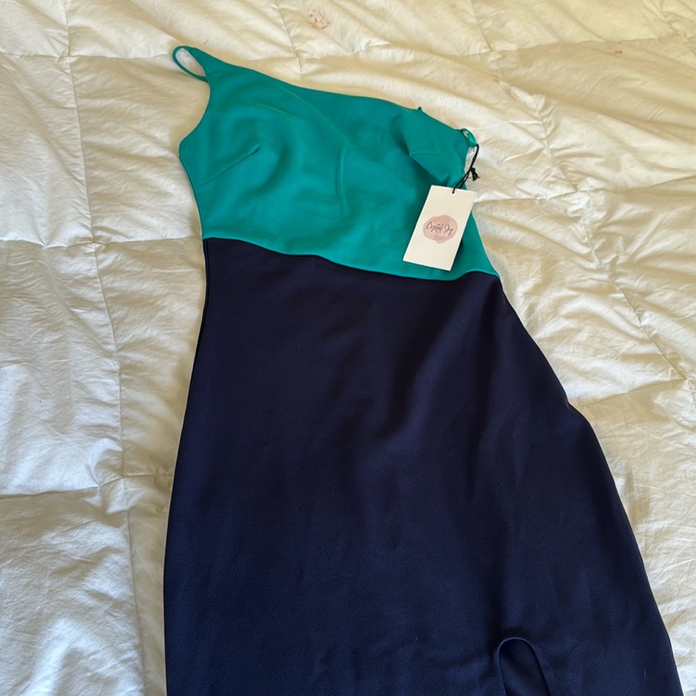 Brand new one shoulder dress